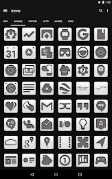 White Icon Pack poster 7