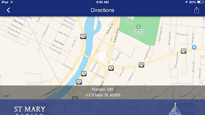 Ohio Direction Card App