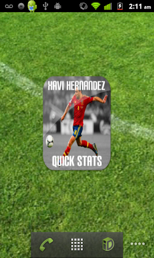Xavi Hernandez FIFA Widget
