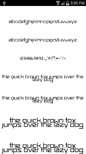 Písma pro FlipFont #21 - náhled