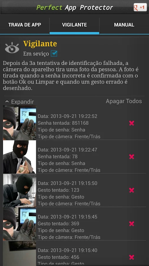 Perfect App Lock Pro - screenshot