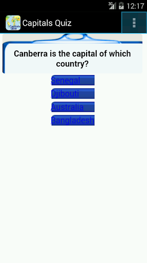 【免費解謎App】Countries and Capitals Quiz-APP點子