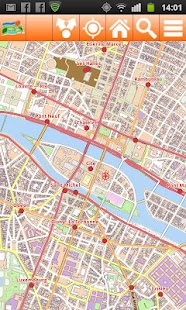 Paris Offline mappa Map Screenshots 15