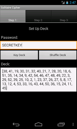 Solitaire Cipher Free
