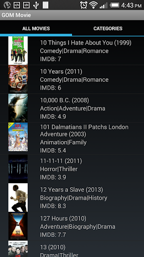 GOM Cinema Android