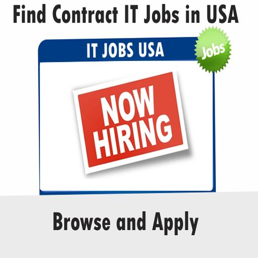 USA IT Jobs Apply and Share LOGO-APP點子