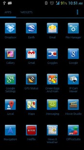 How to download Blue Sky Apex Theme 4.0 mod apk for android