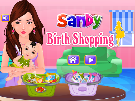 Sandy Birth Shopping Games