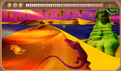 【免費休閒App】Hidden Number - Desert Wonders-APP點子