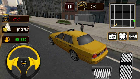 Super Taxi Parking Driver 3D poster 17