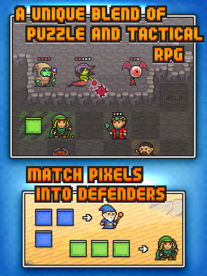   Pixel Defenders Puzzle – Capture d'écran 
