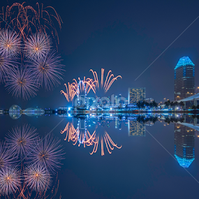 by Senthil Damodaran - City,  Street & Park Skylines