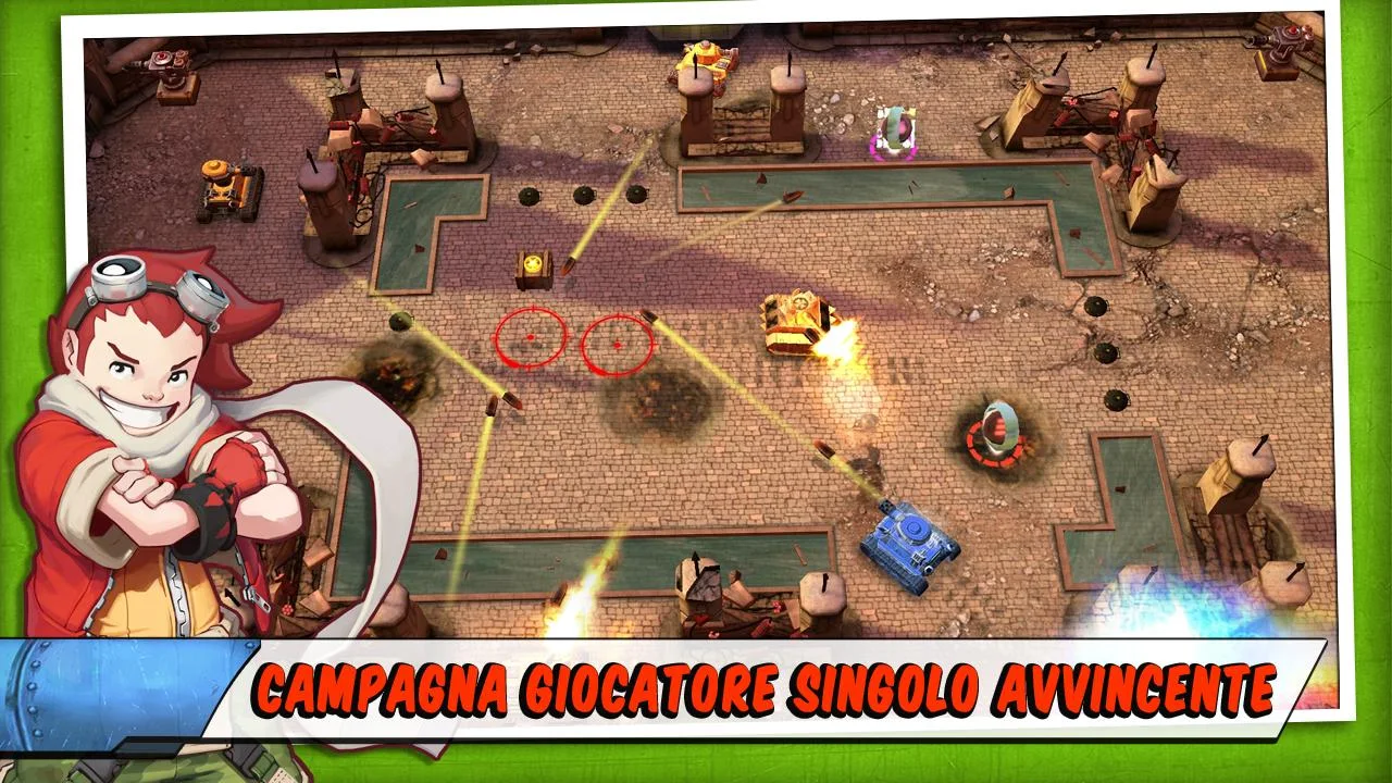  #Android   Tank Battles, inizia lo scontro tra carrarmatoni !!!