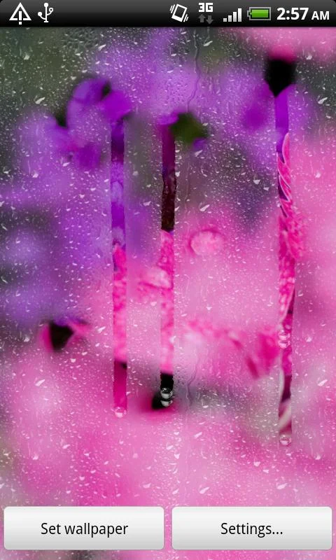 Живые обои Frozen screen на Андроид