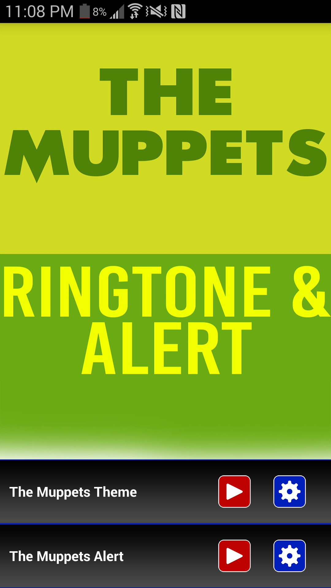 Android application The Muppets Ringtone screenshort