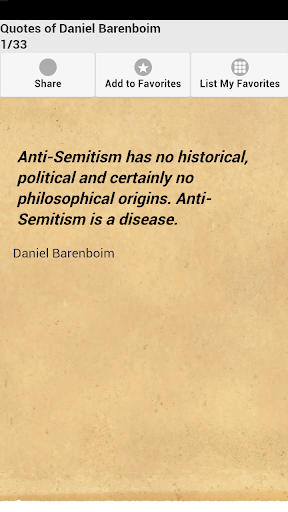 Quotes of Daniel Barenboim