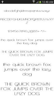 Fonts Clean for FlipFont® Free