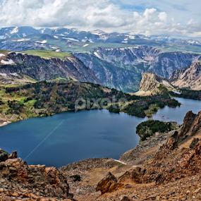 Near Beartooth Pass by Jim Czech - Landscapes Mountains & Hills