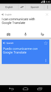 Google Translate - screenshot thumbnail