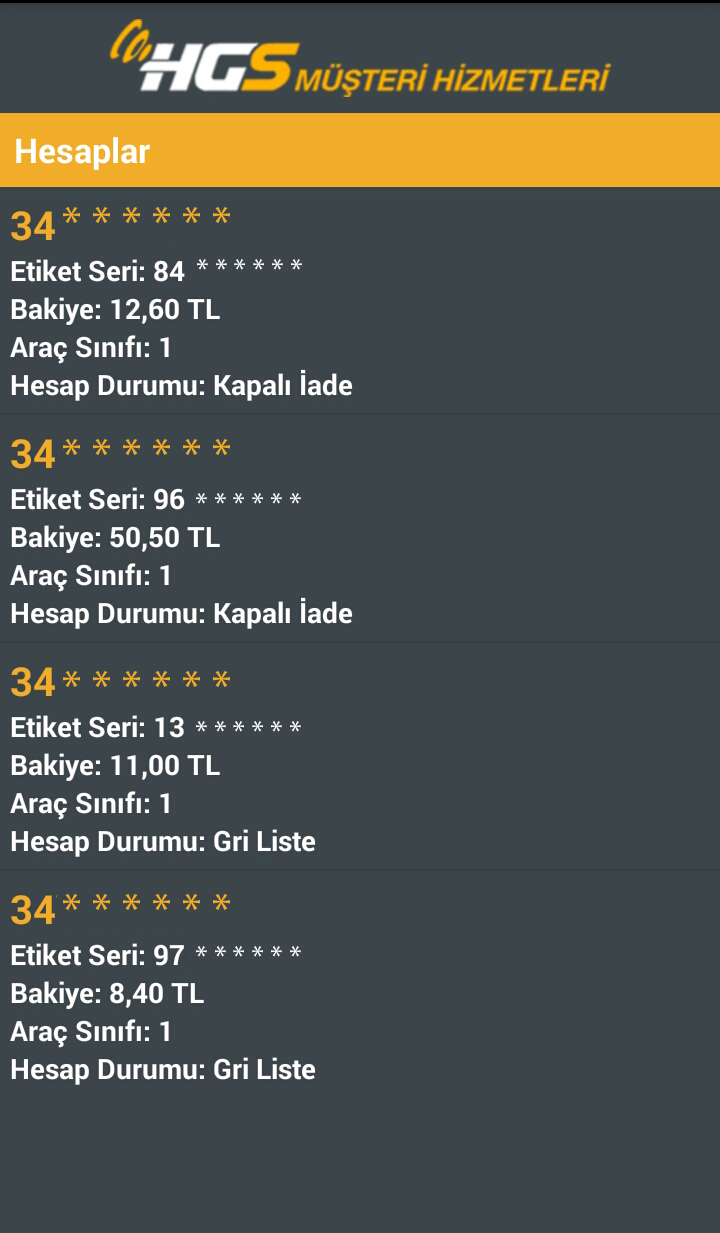 HGS Müşteri Hizmetleri Screen 3