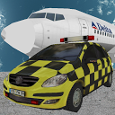 Ultra 3D airport car parking mobile app icon