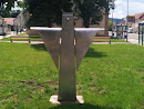 Skulptur Vor Trinitatiskirche