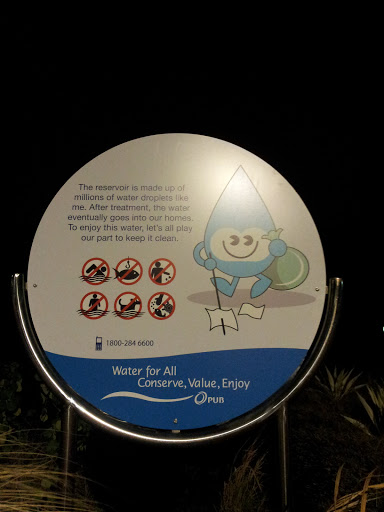 PUB Water Conservation Sign