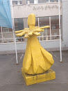 Silent Yellow Statue