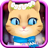 Kitty Dress Up-kids games mobile app icon