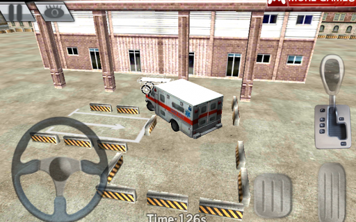 City parking 3D - Ambulance