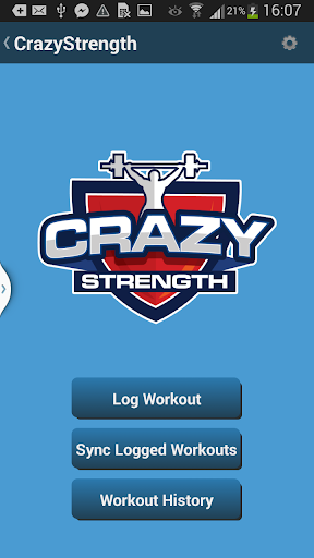 CrazyStrength Workout Tracker