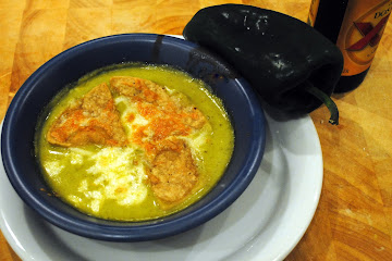 Poblano soup