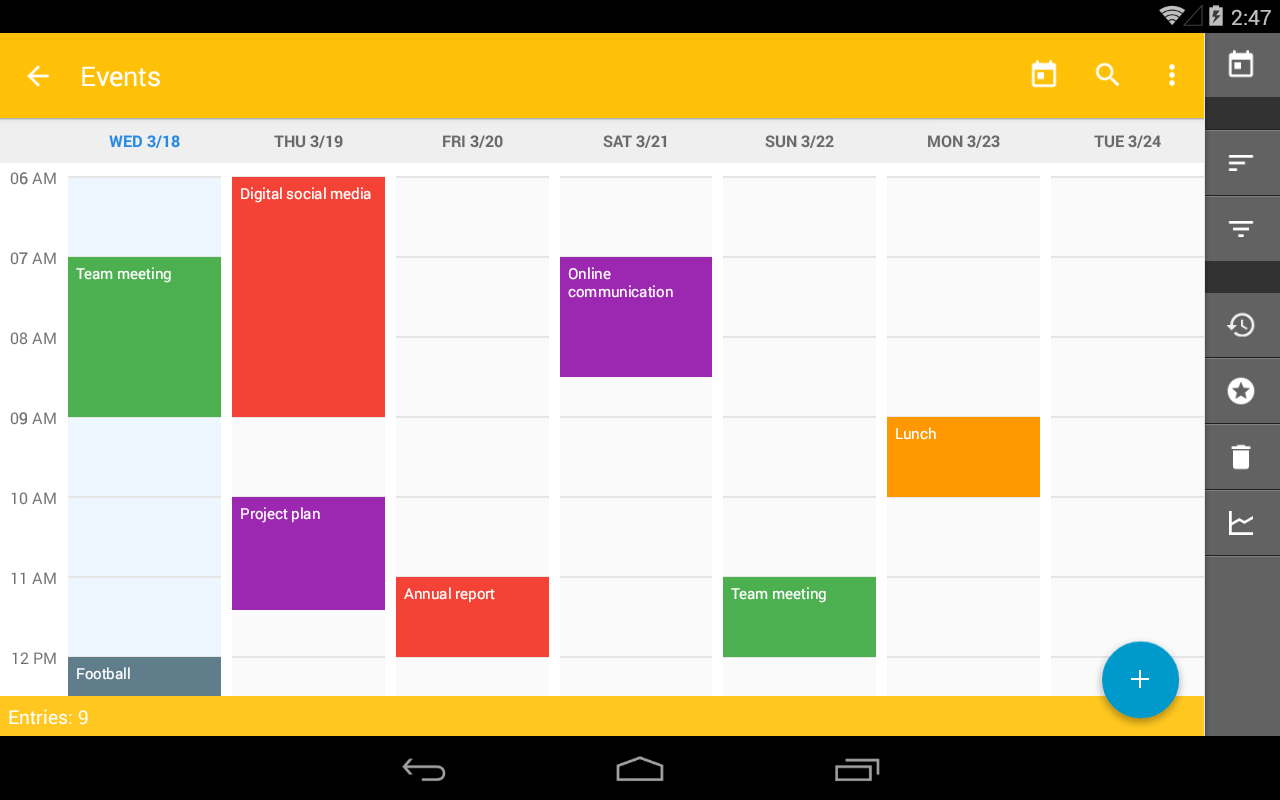    Memento Database- screenshot  