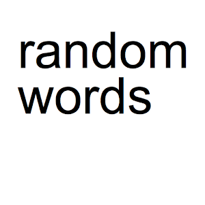 Random Words logo