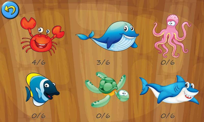 Ocean animals puzzles for kids Screen 3