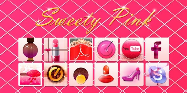 How to download Sweety Pink GO Launcher Theme lastet apk for bluestacks