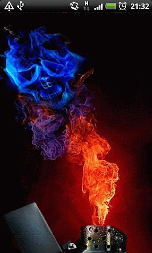 免費下載個人化APP|Flame Skull Live Wallpaper app開箱文|APP開箱王