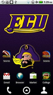 How to download ECU Pirates Live Wallpaper HD 4.2 apk for bluestacks