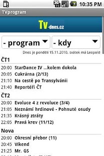 TV program