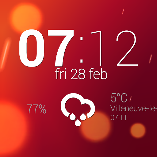 Easy Weather Clock Widget LOGO-APP點子