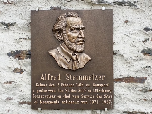 Plaque Alfred Stenmetzer