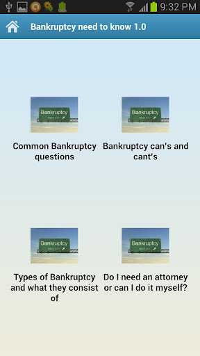 Bankruptcy need to know 1.0