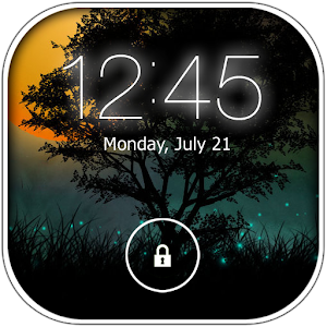 IOS 8 Firefly Lock Screen للأندرويد