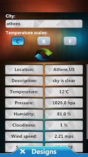 Free Download Cool Weather Clock Widgets APK for Android