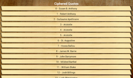 【免費拼字App】Ciphered Quotes-APP點子