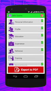 Download CV Builder APK for Android