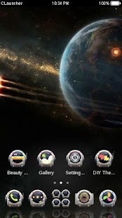 download Dark Space Theme C Launcher free
