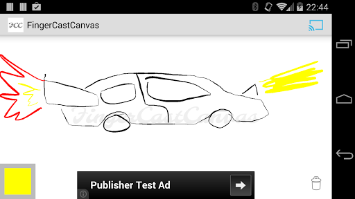 FingerCastCanvas Chromecast
