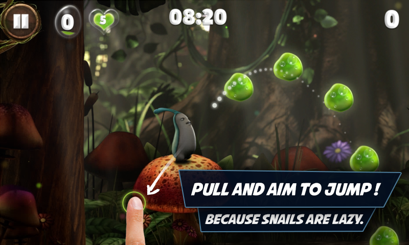  Snailboy per Android, uno scivoloso e divertente platform game!