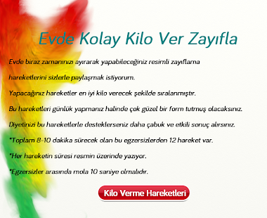 Free Evde Kolay Kilo Ver Zayıfla APK